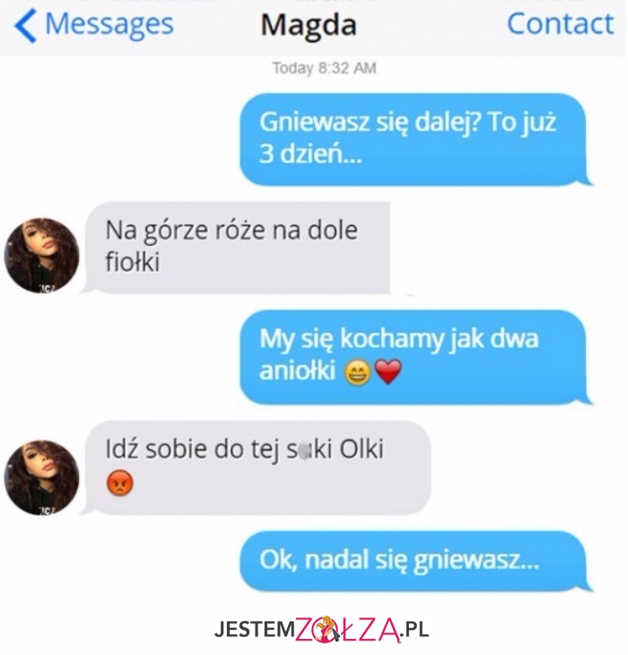 Gniewasz się?