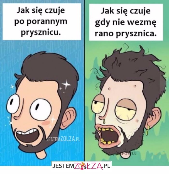 Po prysznicu