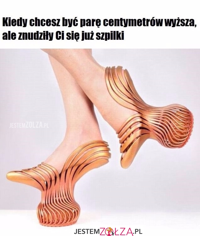 Szpilki są nudne