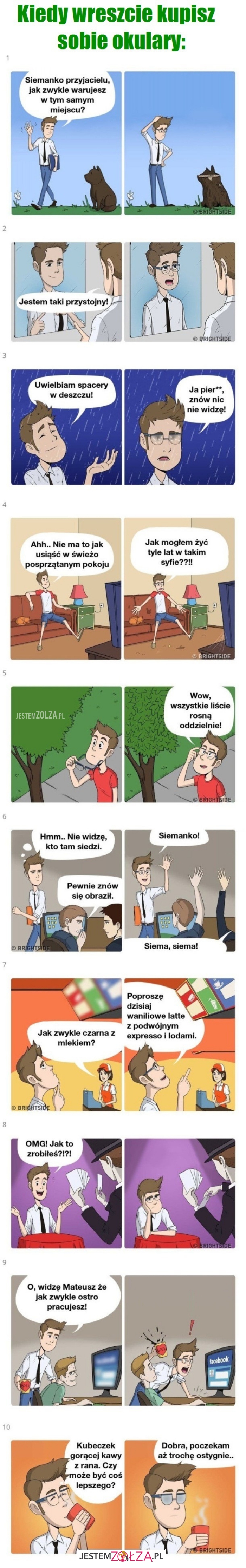 Kiedy kupisz sobie okulary