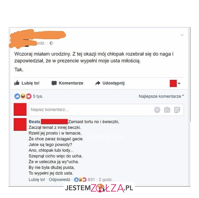 wczoraj miałam urodziny