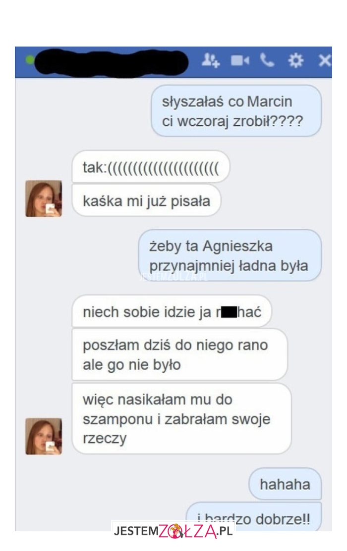 słyszałaś co Marcin