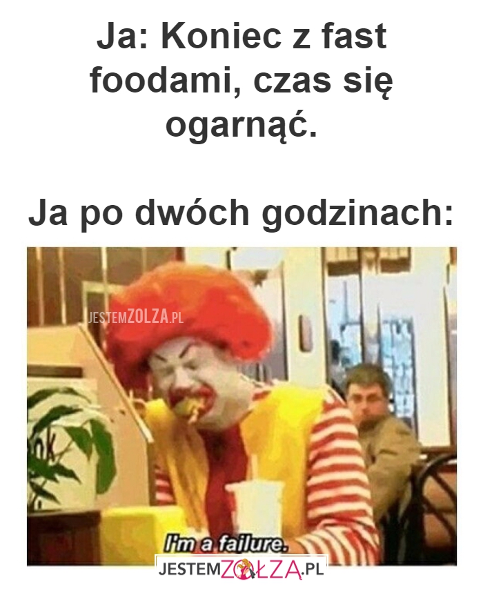 Ja: Koniec z fast foodami