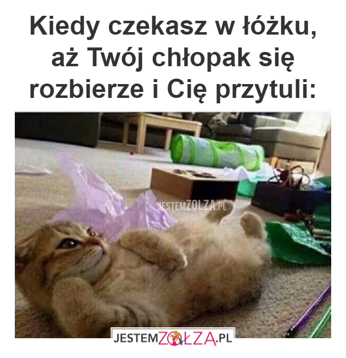 Kiedy czekasz w łóżku