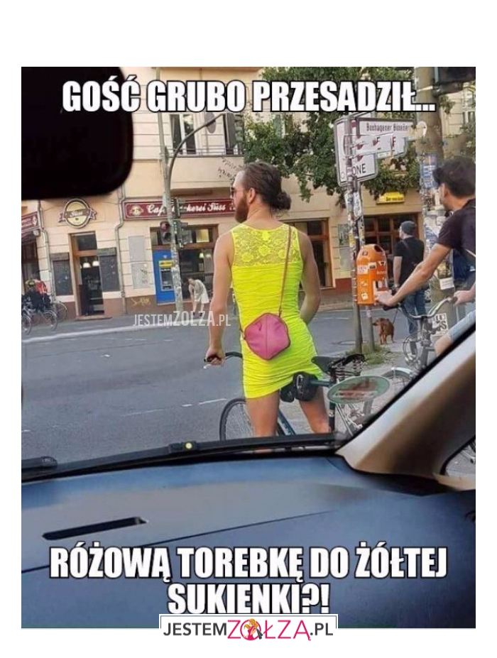 gość grubo przesadził...