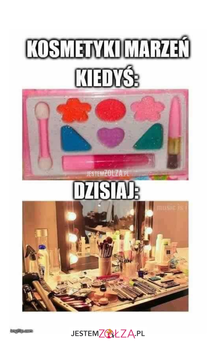 kosmetyki kiedyś