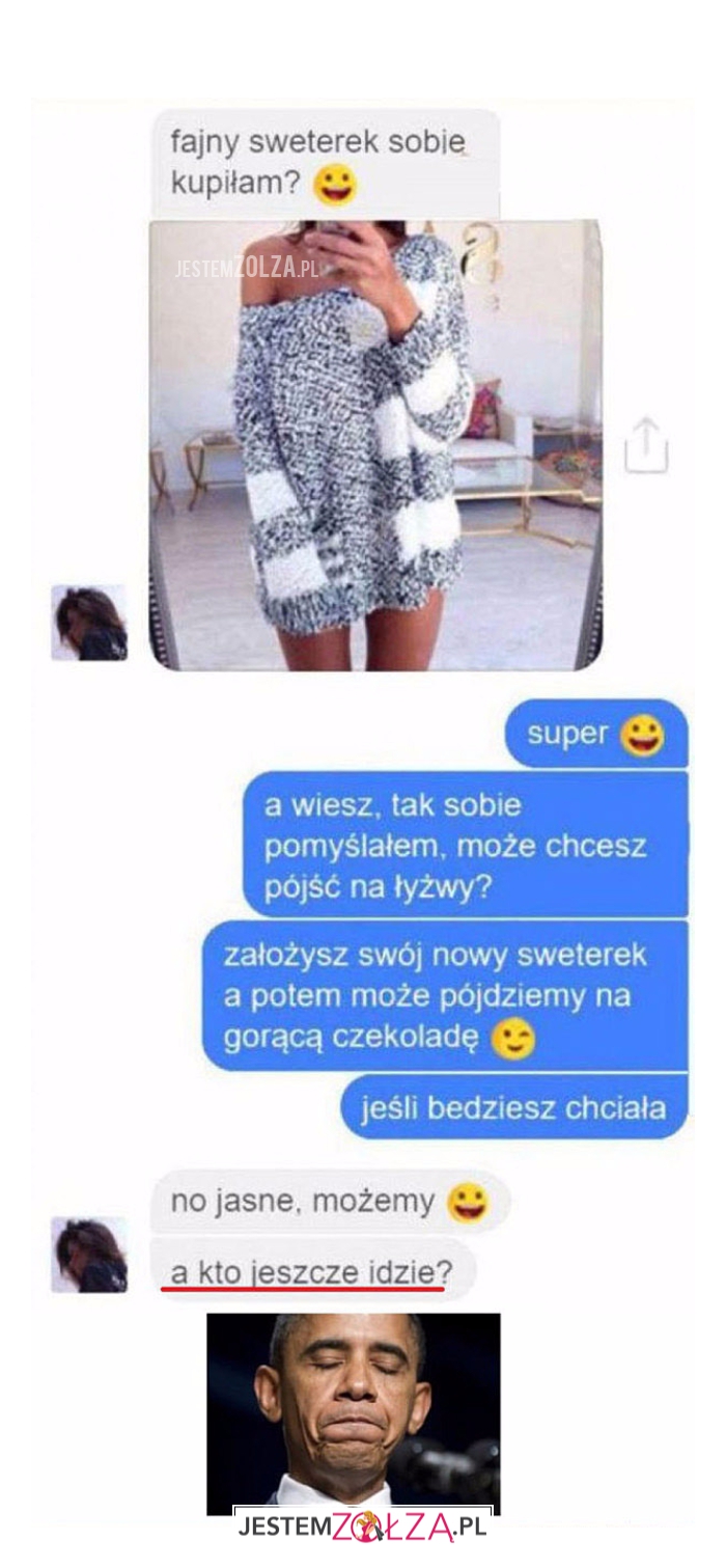 fajny sweterek sobie...