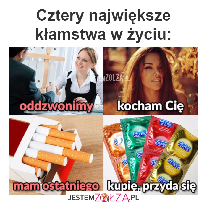 Cztery największe kłamstwa 