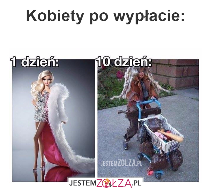 Kobiety po wypłacie