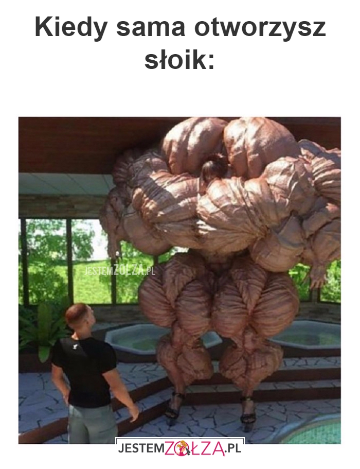 Kiedy sama otworzysz słoik