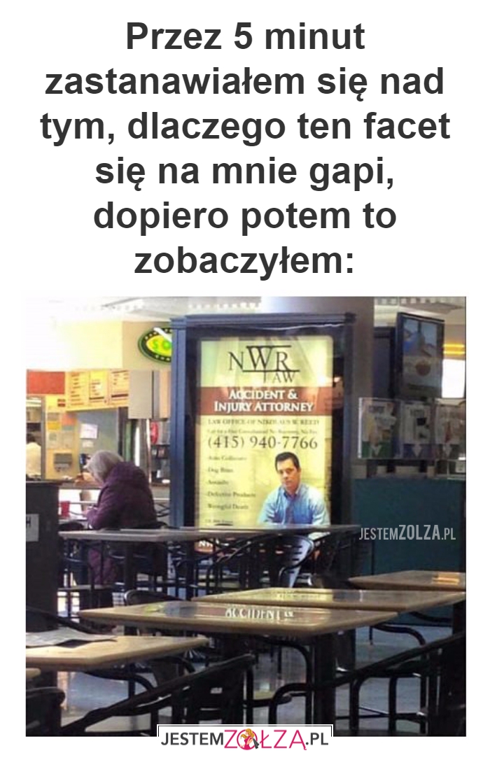 Przez 5 minut zastanawiałem