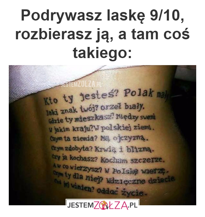 Podrywasz laskę 9/10