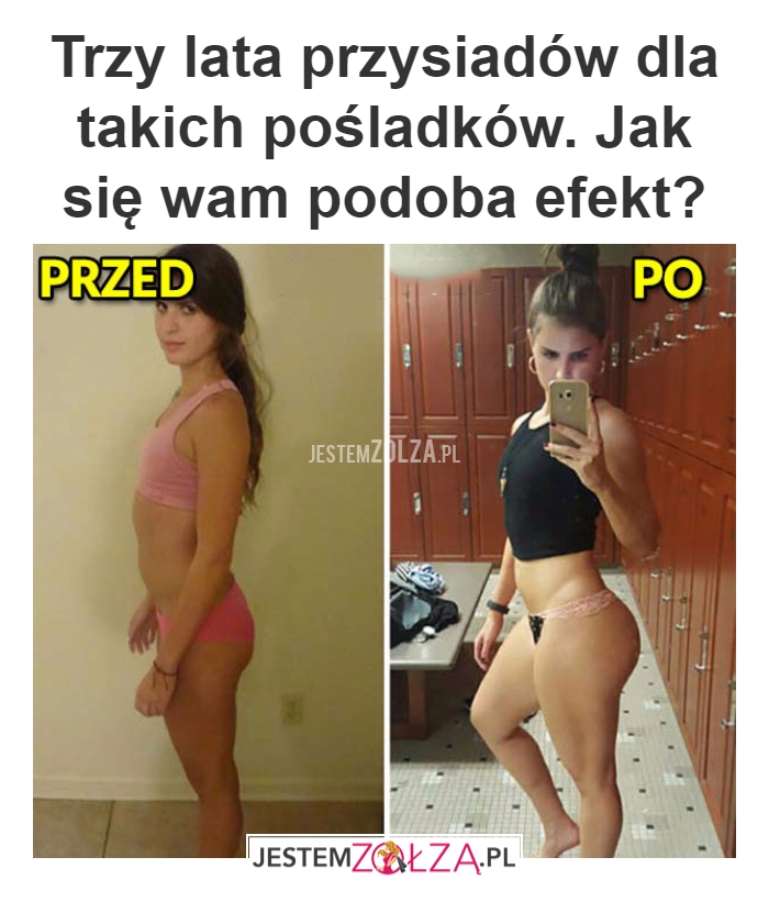 3 lata przysiadów