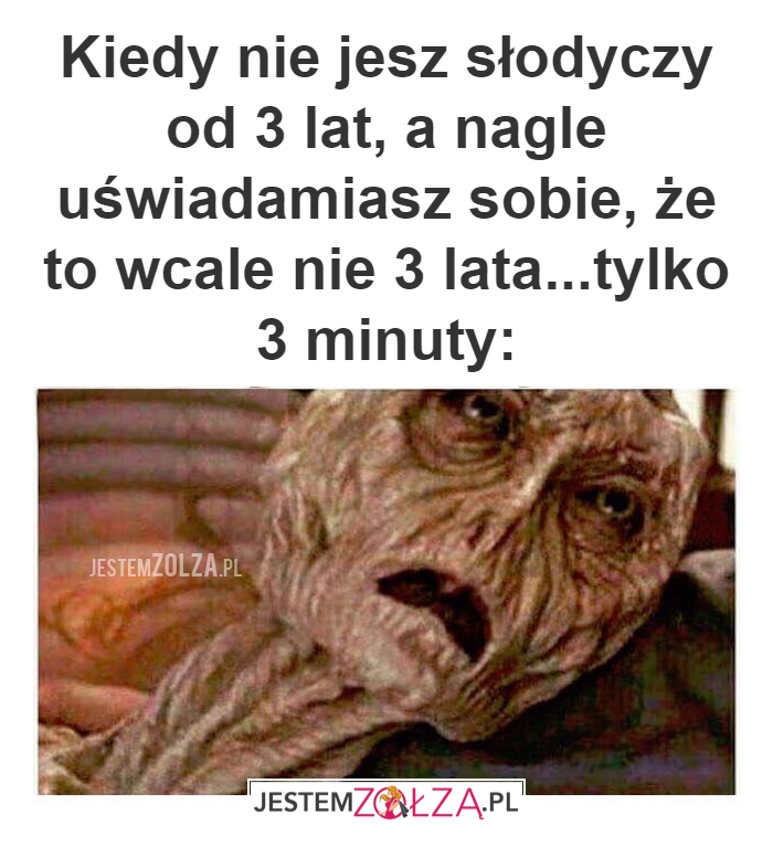 Kiedy nie jesz słodyczy 