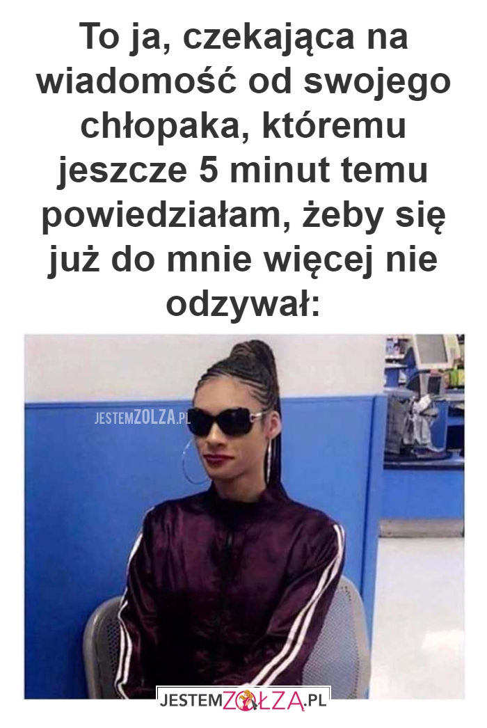 To ja, czekająca