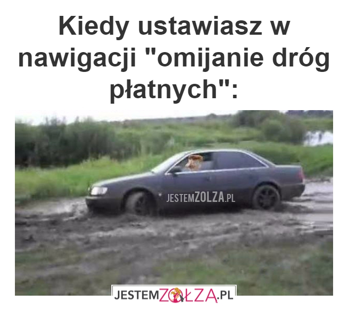 Kiedy ustawiasz w nawigacji