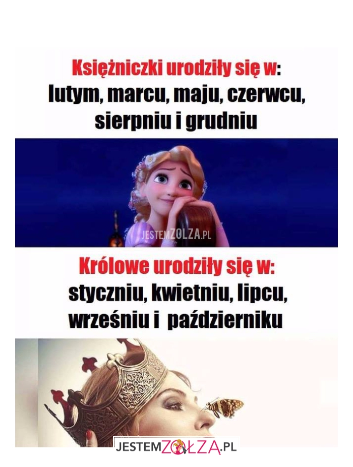 księżniczki, królowe