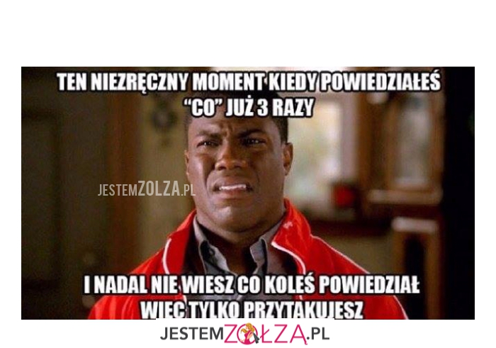 Ten niezręczny moment