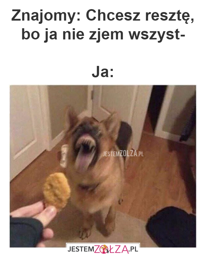 Znajomy: Chcesz resztę