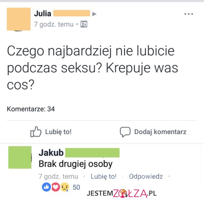 Czego najbardziej?