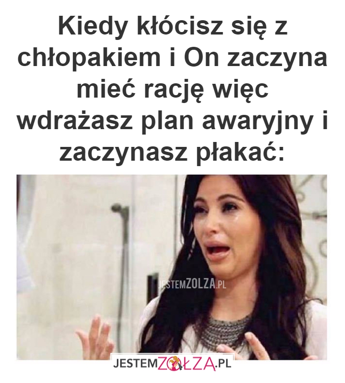 Kiedy kłócisz się z 
