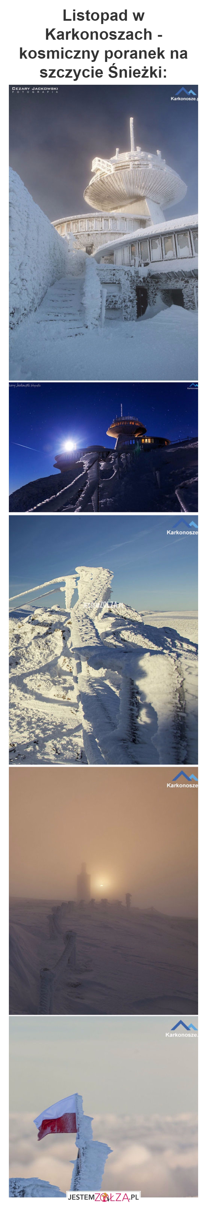 Listopad w Karkonoszach