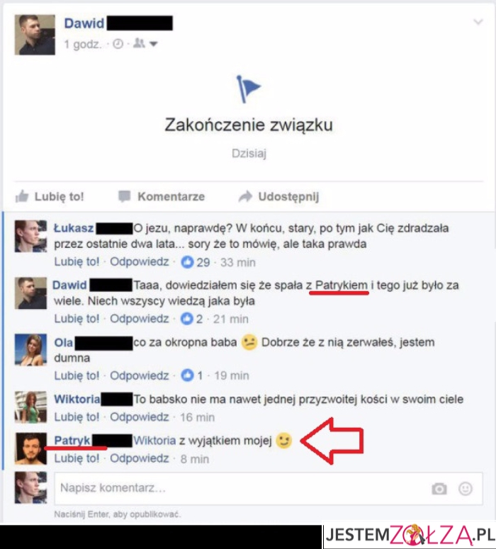 Zakończenie związku...