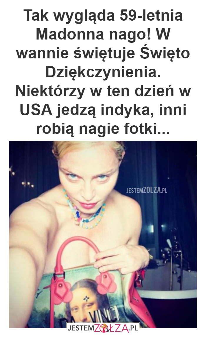 Tak wygląda 59-letnia Madonna nago! 