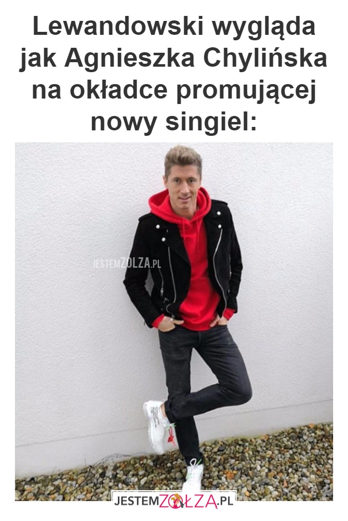 Lewandowski wygląda jak