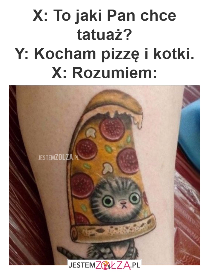 X: To jaki Pan chce tatuaż?
