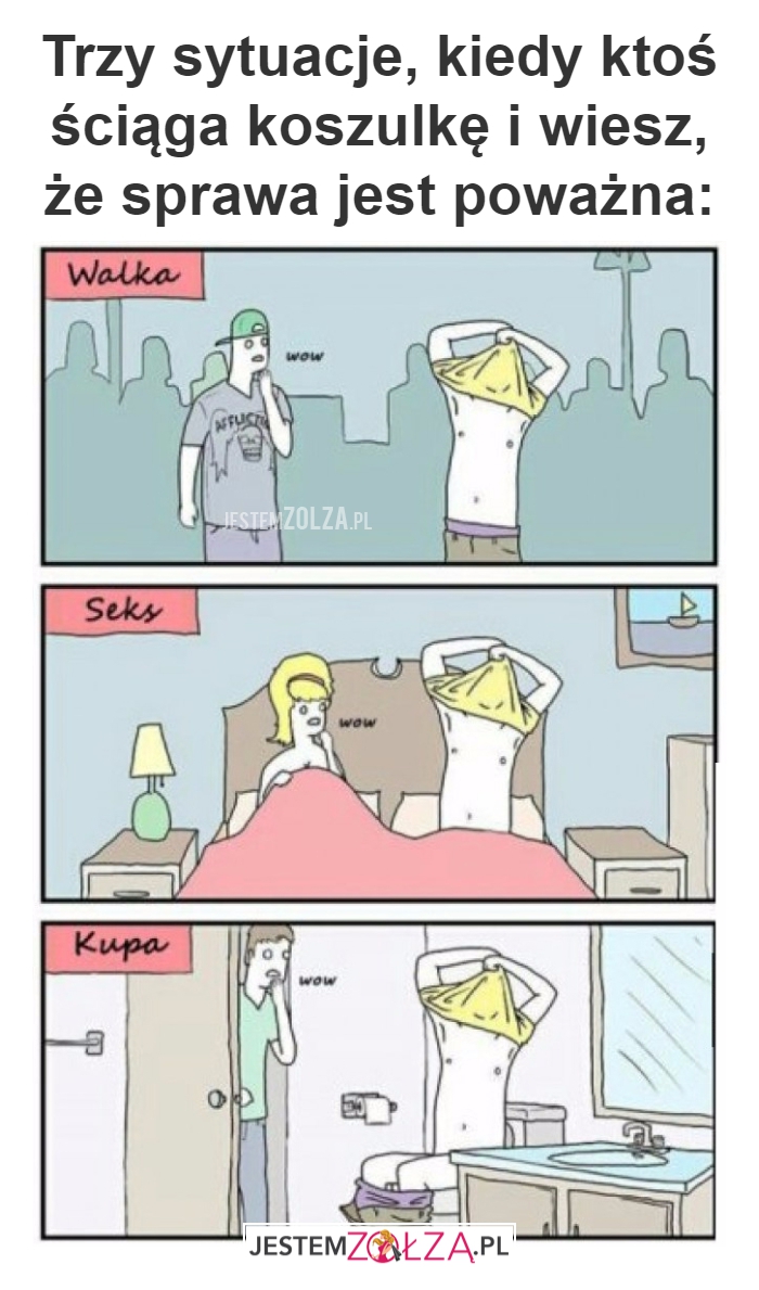 Trzy sytuacje, kiedy