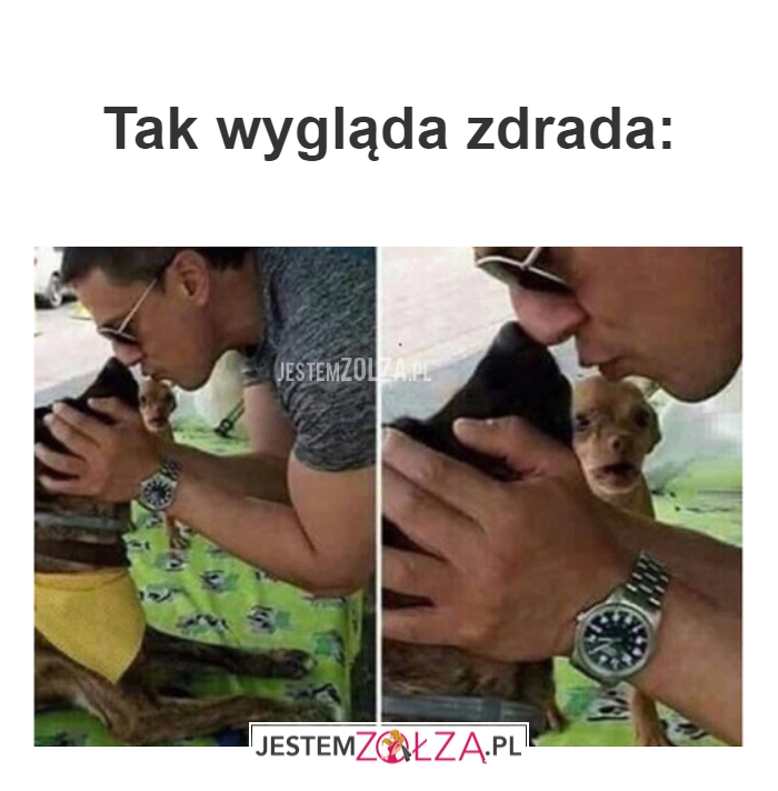 Tak wygląda zdrada