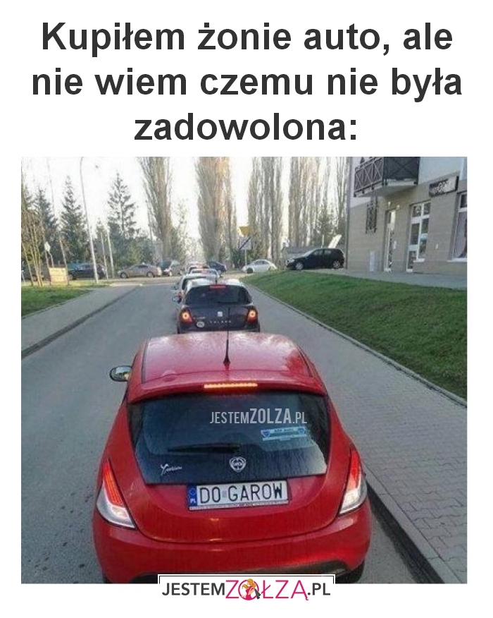 Kupiłem żonie auto
