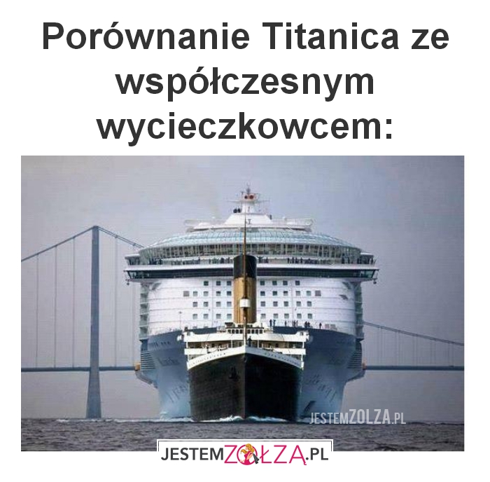 Porównanie Titanica 
