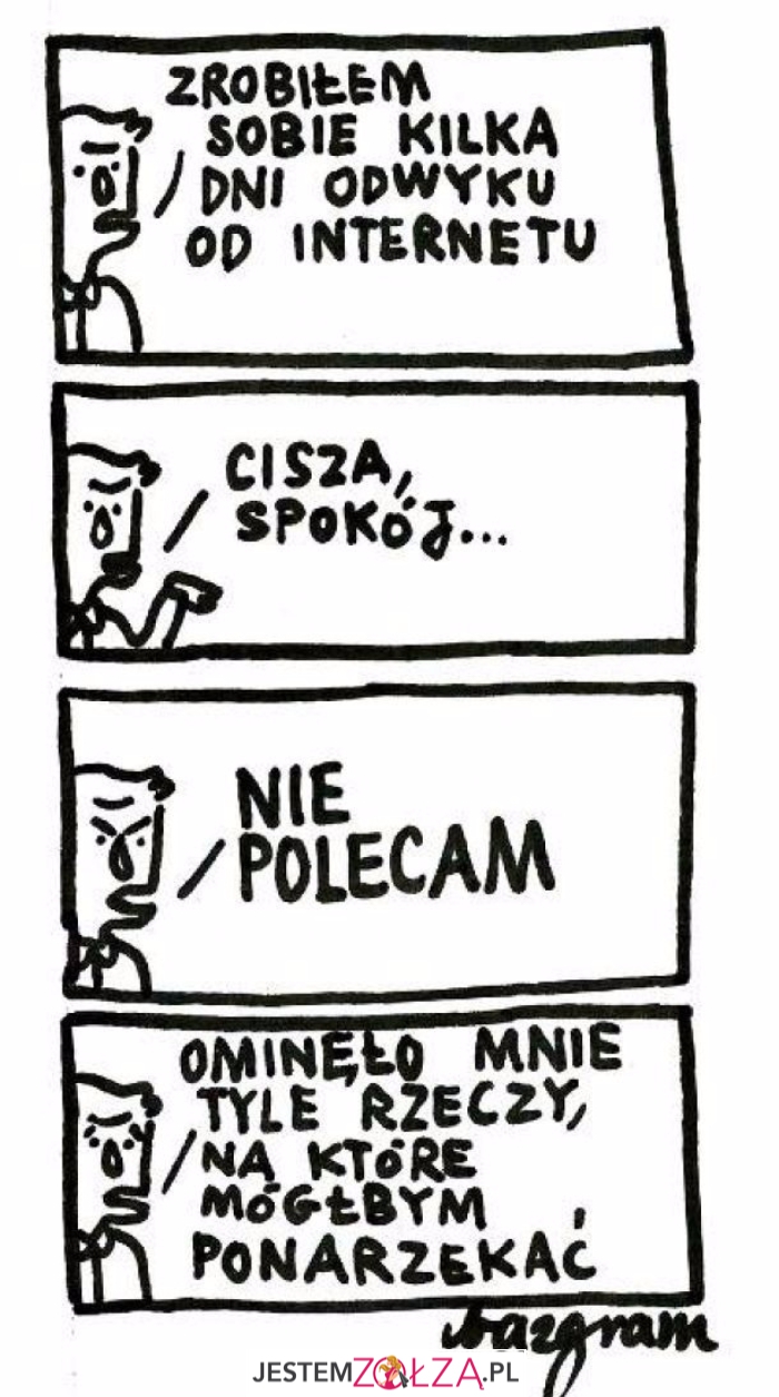 Odwyk od internetu