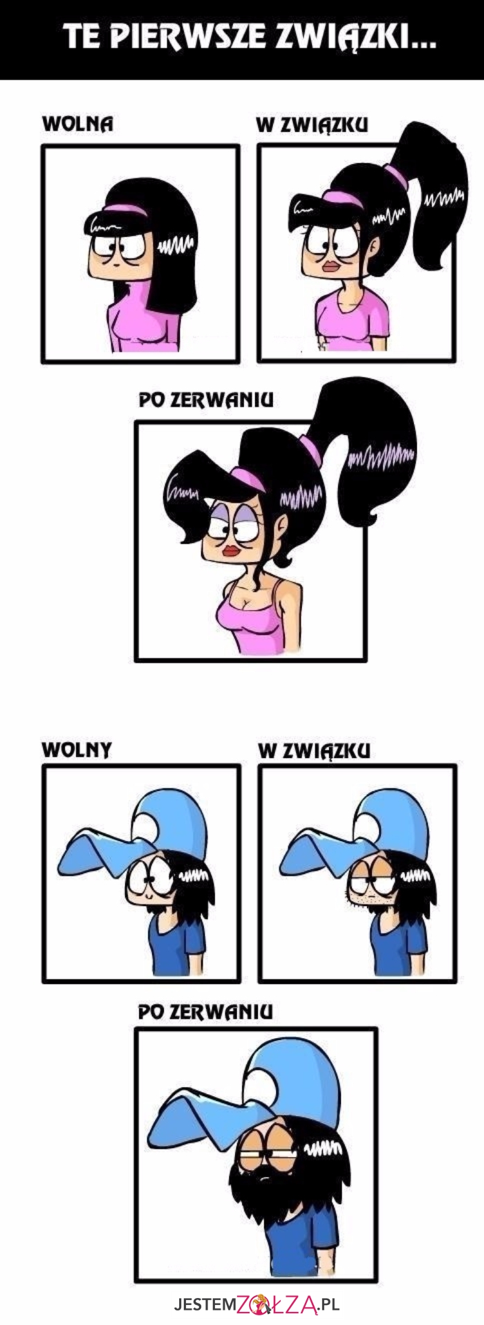 Pierwsze związki...