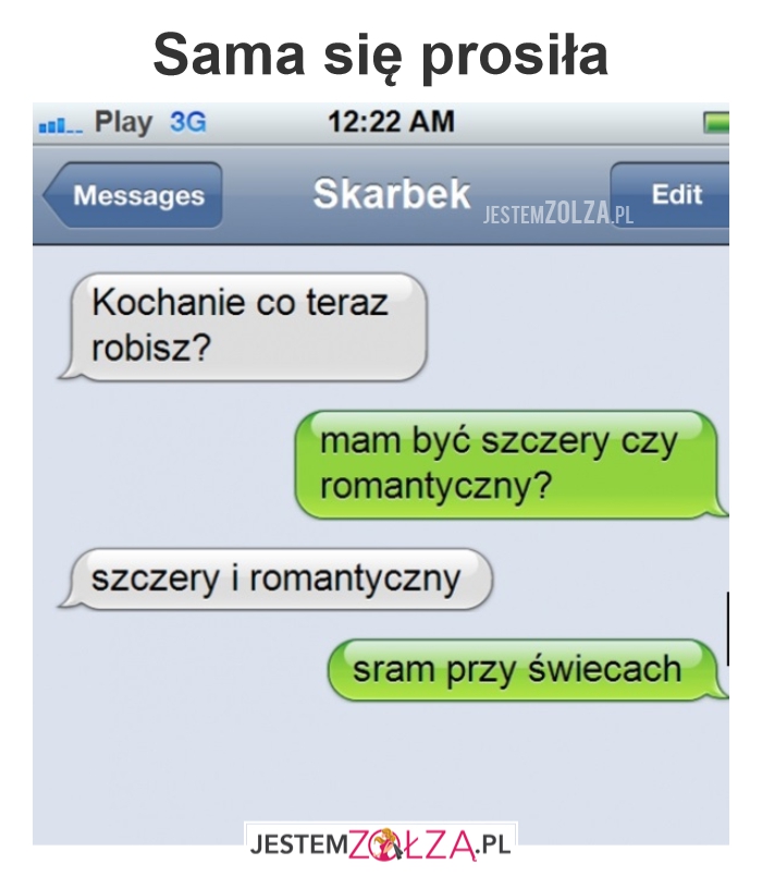 Szczery czy romantyczny