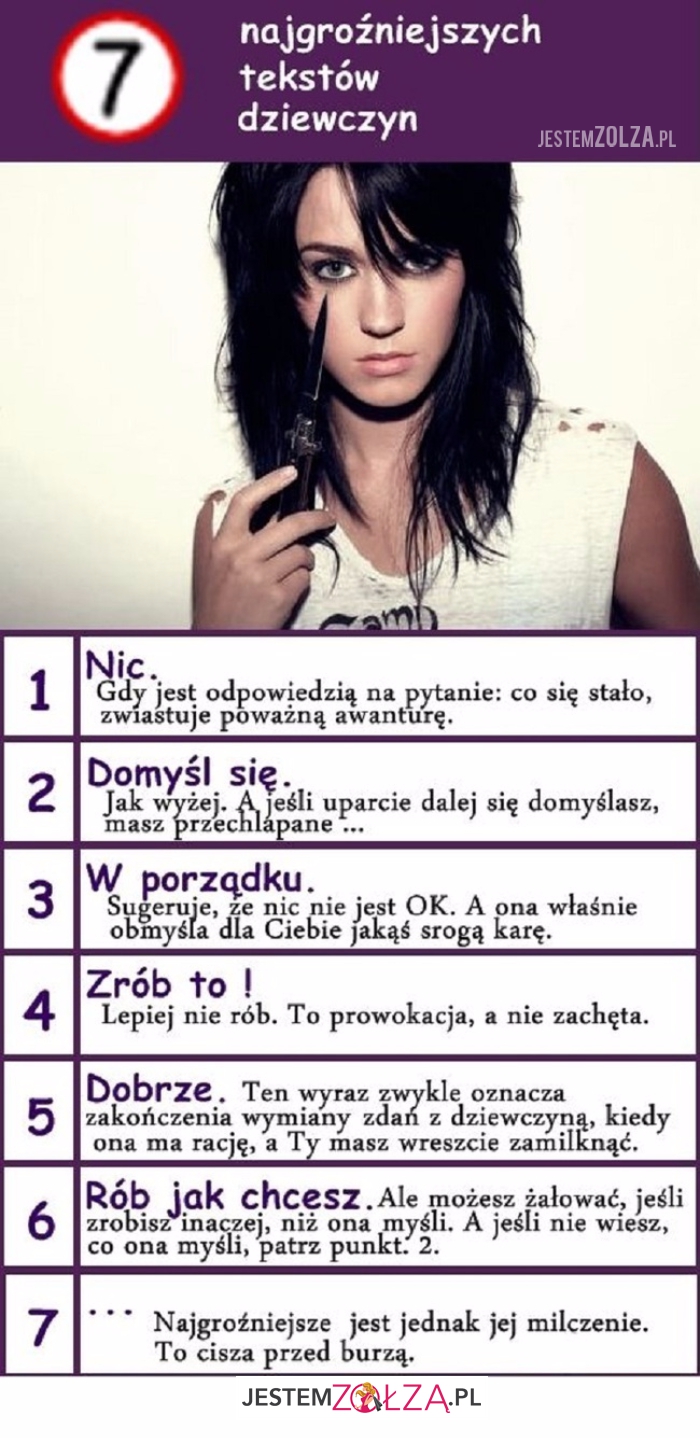 Najgroźniejsze teksty