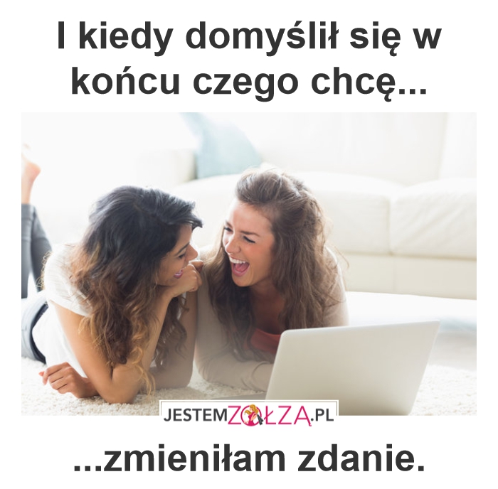 Zmieniam zdanie 