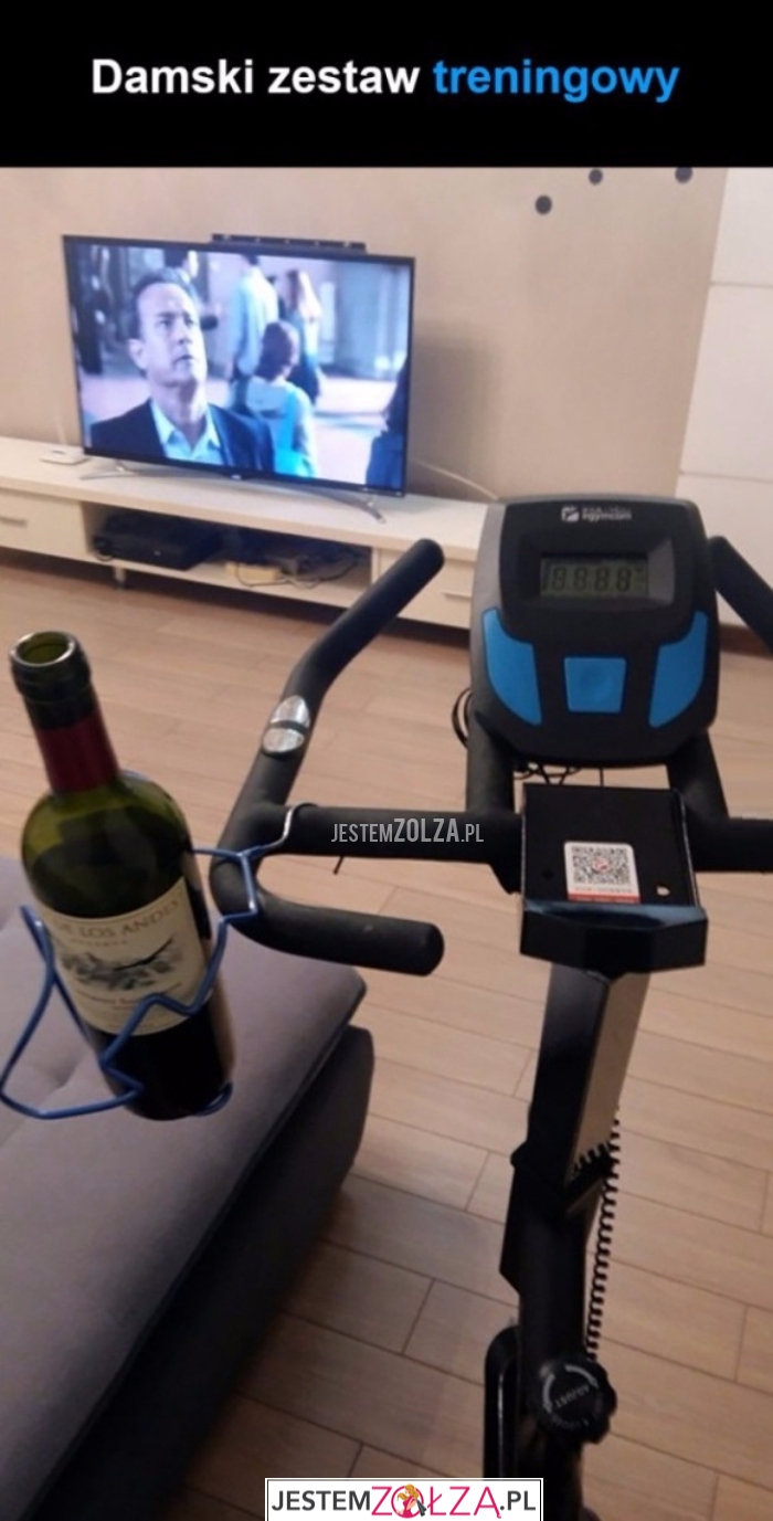 Damski zestaw treningowy