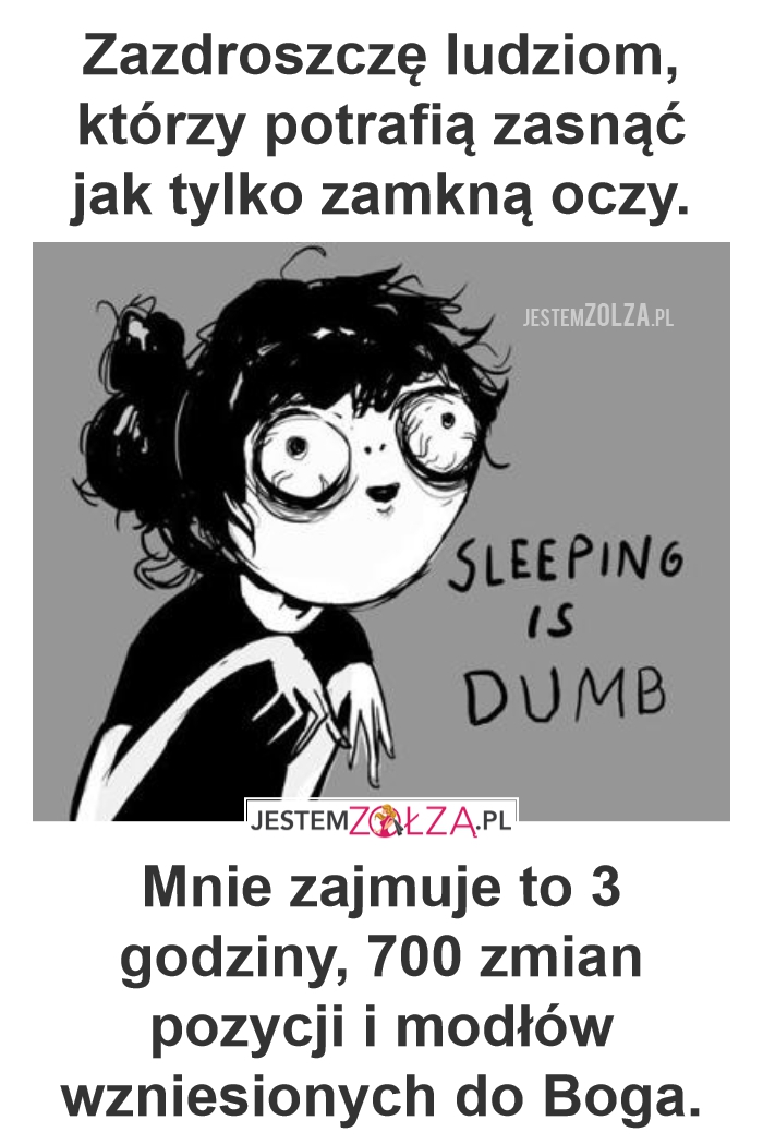 Zasypianie