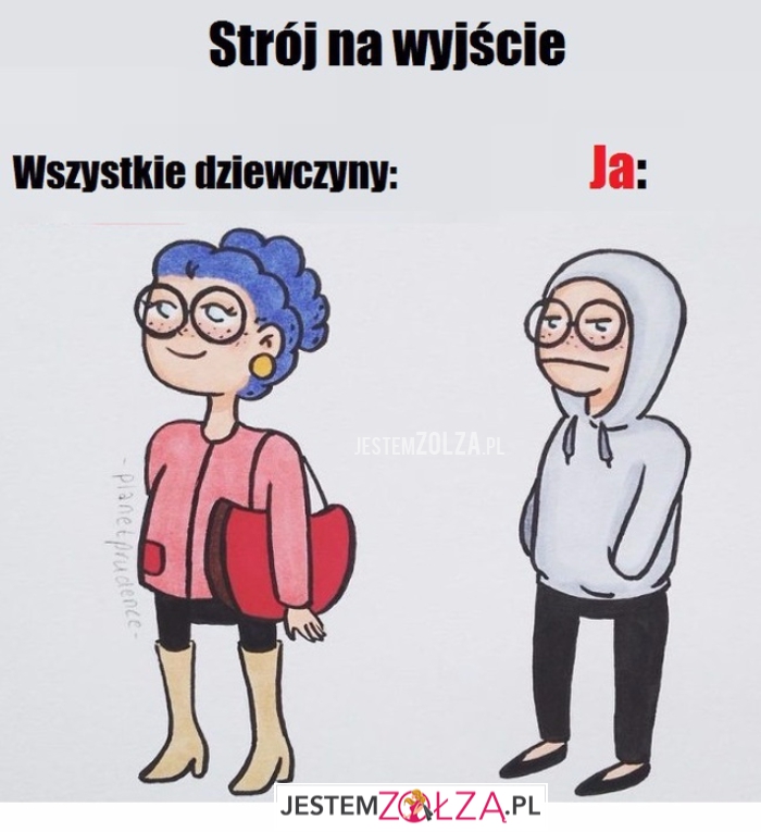 Strój na wyjście