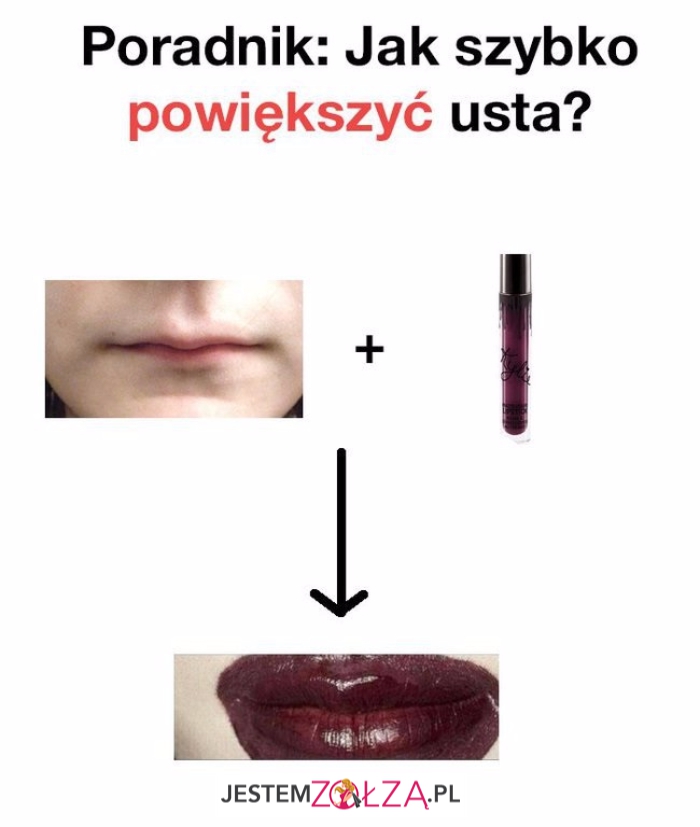 Jak powiększyć usta