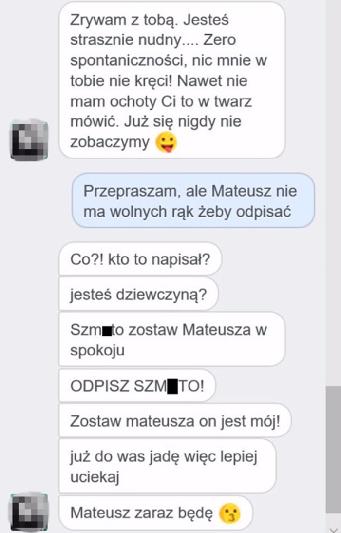 Zrywam...
