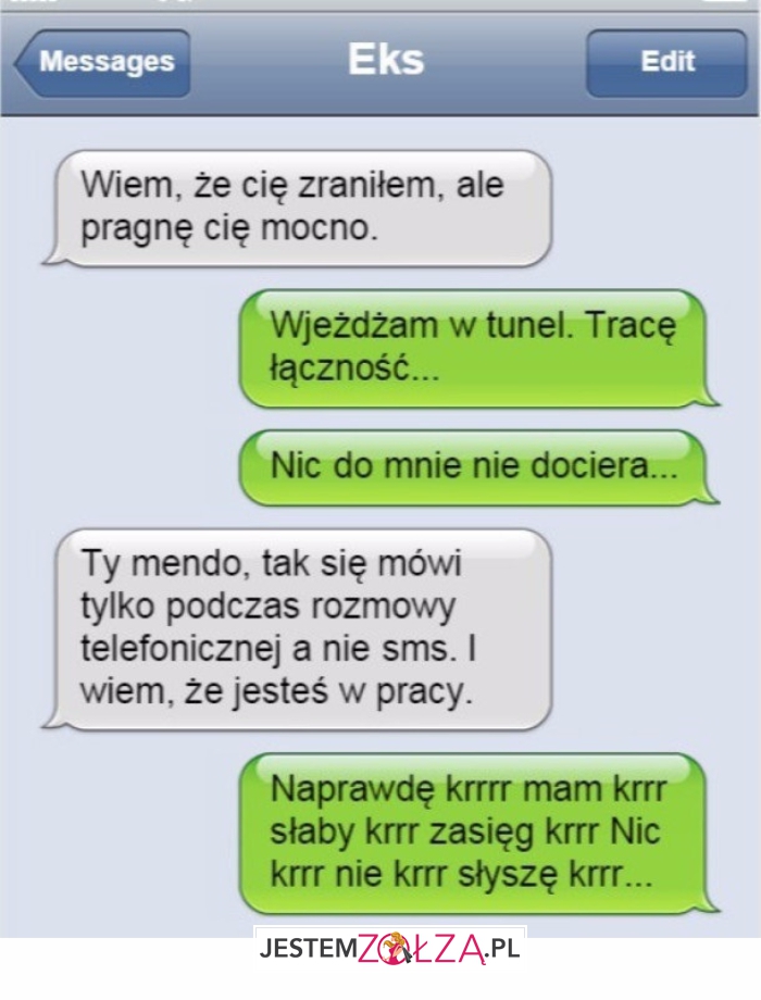 zranienie...