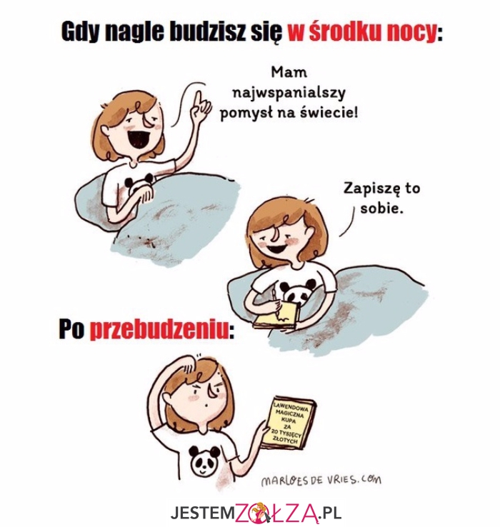 Gdy nagle budzisz się...