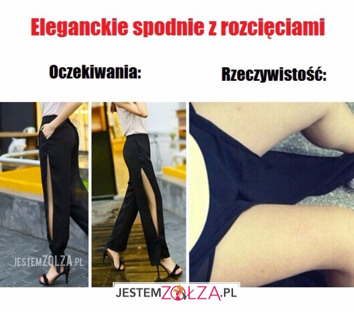 Eleganckie spodnie