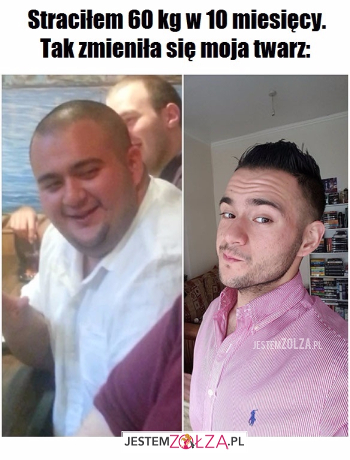 Stracił 60kg