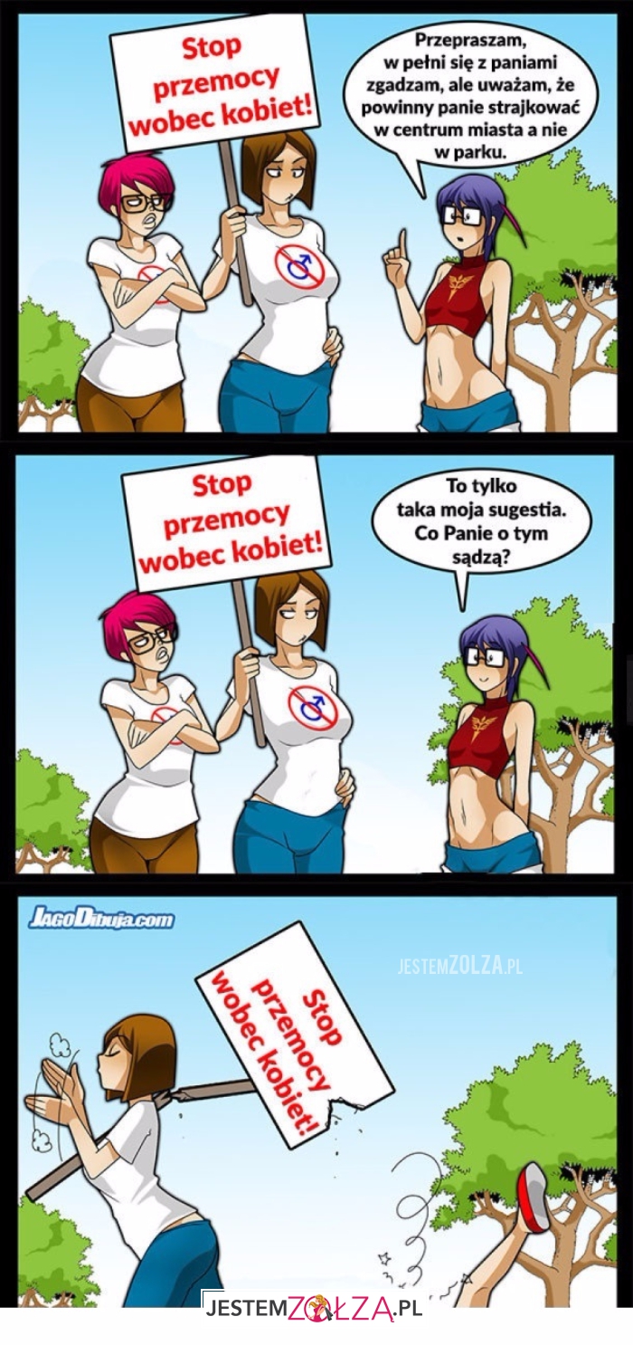 Stop przemocy!
