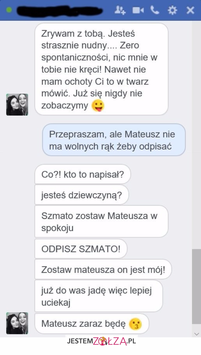 Zrywam z Tobą!